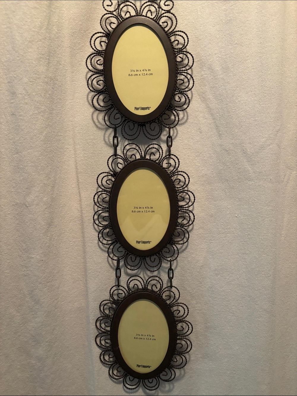 Pier 1 Hanging Oval Frames